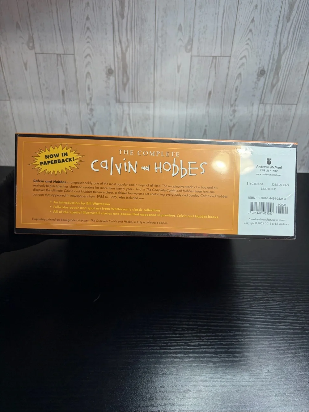 NEW!! The Complete Calvin and Hobbes 4 Book Set